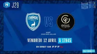 J29 : Chamois Niortais/GOAL FC, le résumé vidéo