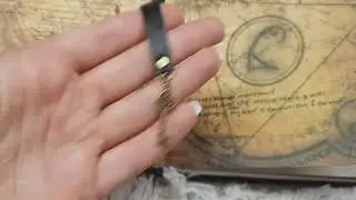 Handmade leather grimoire and notebooks