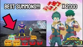 *GEARSHIFT DEKU IS HERE!!!* INSANE SUMMONS WITH 2000 PLUS ROLLS!!! My Hero Ultra Rumble 