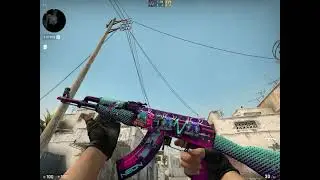 StatTrak™ AK-47 Neon Rider Field Tested Sticker Craft - CSGO SKIN SHOWCASE