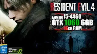 Resident Evil 4 Remake on ASUS ROG GTX 1060 6GB | i5-4460 | 16GB RAM | 1080p Medium FSR2.0 Benchmark
