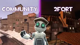 TF2- Custom 2Fort Maps Are Bizarre