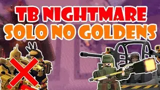 TOWER BATTLES NIGHTMARE SOLO NO GOLDEN JUG / Tower Defense X