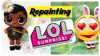 LET'S CUSTOMIZE LOL SURPRIZE DOLL Unboxing and Repaint by Poppen Atelier