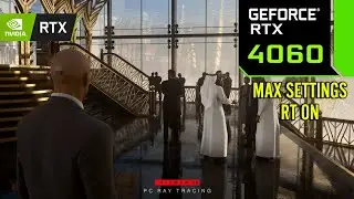 Hitman World of Assassination : RTX 4060 8GB ( Maximum Graphics RT ON )