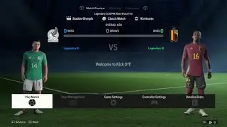 Mexico vs Belgium | EA FC 24 Gameplay Simulation | [4K 60FPS]