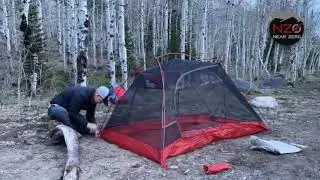 Near Zero DynaLite 2P Tent Rapid Speed Set Up