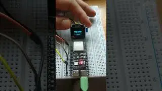 ESP32 S3 graph example on .96 inch OLED