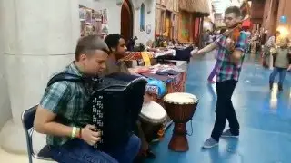 Баян, Скрипка и Египетский барабан)