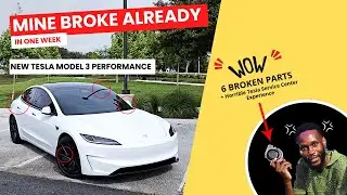 MY TESLA MODEL 3 PERFORMANCE BROKE + SERVICE CENTER WARNING | WATCH BEFORE YOU BUY!