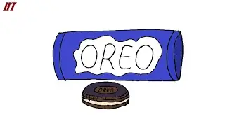 How to Draw An Oreo Easy