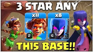 EASY 3 STAR MASS ROOT RIDER WITCH!! TH15 Attack Strategy in Clash of Clans