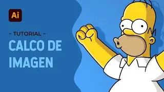 🧡 Cómo CALCAR una IMAGEN en ILLUSTRATOR CC Rápido