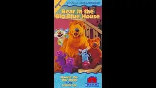 Opening to Bear In The Big Blue House Volume 3 1998 VHS