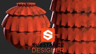 COMO HACER TEJAS de un TEJADO REALISTA con SUBSTANCE DESIGNER