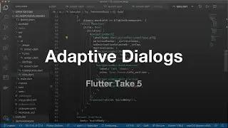Take 5 - Adaptive Dialogs - Flutter