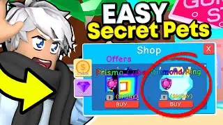 EASIEST 10 SECRET PETS To Get In BubbleGum Simulator (Roblox)