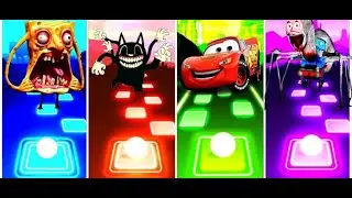 Mcgeen vs Sponebob Monester vs Cartoon Cat vs Thomas the Train exe/Tiles Hop EDM RUSH