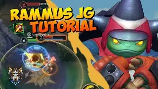 WILD RIFT RAMMUS JUNGLE - TANK MASTERCLASS TUTORIAL
