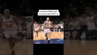 Undrafted NBA player dunked on Michael Jordan!? 😳 
