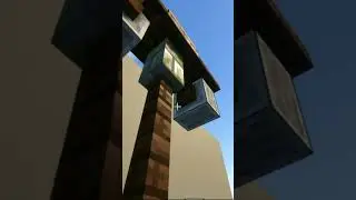 Большой столб в Майнкрафте