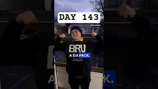 Day 143✅ Doing this every day until I have a six pack! #weightlossjourney
