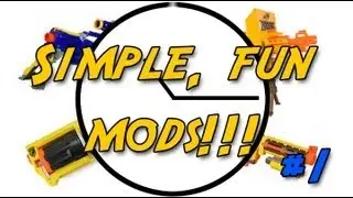 Simple, fun Nerf mods!!! #1 - Longshot Upgrade