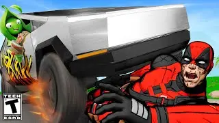 DEADPOOL’S CYBER TRUCK SUCKS.. Fortnite