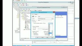 Map Network Drive and Shortcut Group Policy