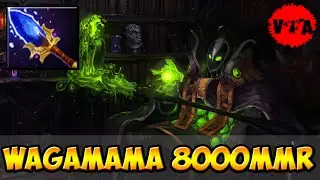 Dota 2 - Wagamama 8000 MMR Plays Rubick vol #1 - Ranked Match