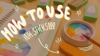 Art Supply Haul - Testing Saiboku Aya Ink Sticks from St. Louis Art Supply!