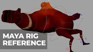 Autodesk Maya 2022 | how to use & Reference Rig in Maya