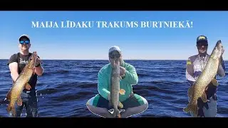 Maija līdaku trakums Burtniekā!