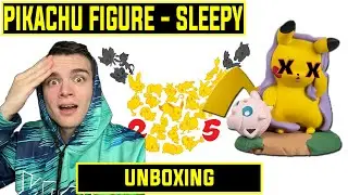 UNBOXING! Pokémon Center’s Fragile Pikachu Mood Figure - Sleepy