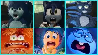 Sonic The Hedgehog Movie INSIDE OUT 2 VS WEREHOG Uh Meow All Designs Compilation 2