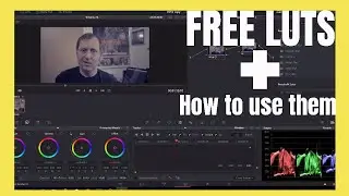 Free Luts In Davinci Resolve Beginners Tutorial ep 19