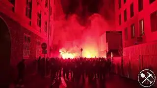 Grobarski korteo u Minhenu | Bajern - Partizan | 15.11.2023. 