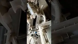 Замена радиатора печи