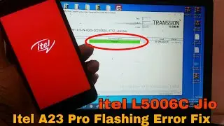 Itel A23 Pro L5006C Jio | Hang On Logo Auto Restert | Error Fix Solution