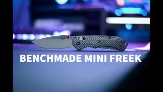 CARBON FIBER KNIFE?! | Benchmade Mini Super Freek 565-1
