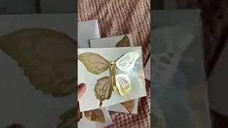 Butterfly 🦋 gift card #short ❤️