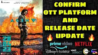 Agent | Agent Ott Release Date | Agent Ott Update | Agent Ott Platform | Agent Hindi Update | 