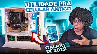 Transforme seu CELULAR ANDROID ANTIGO em algo ÚTIL DE VERDADE!