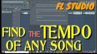 how to find the Tempo or BPM of any song in FL Studio | FL Studio Malayalam tutorial