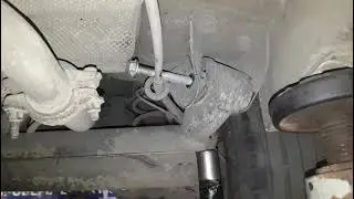 Lada Vesta rear beam bushing replacement