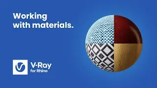V-Ray for Rhino — Working with materials