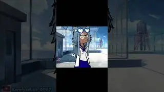 she jumped off the roof!!#GACHA #Gachalife #РекЗаюш #рек #shorts #short