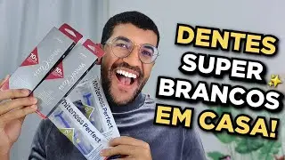 DENTES BRANCOS - Whiteness Perfect 22% e White Class 10% FGM Como Clarear os Dentes em Casa
