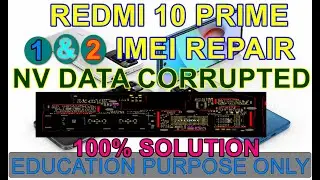 Redmi 10 prime imei repair, redmi 10 prime nvdata crupted solution 100% working