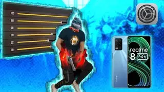 My Setting Realme 8 5G 📲 (Sensitivity + Hud + DPI ) Secret Headshot Setting For Headshot